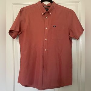 RVCA Short Sleeve Shirt - Rust